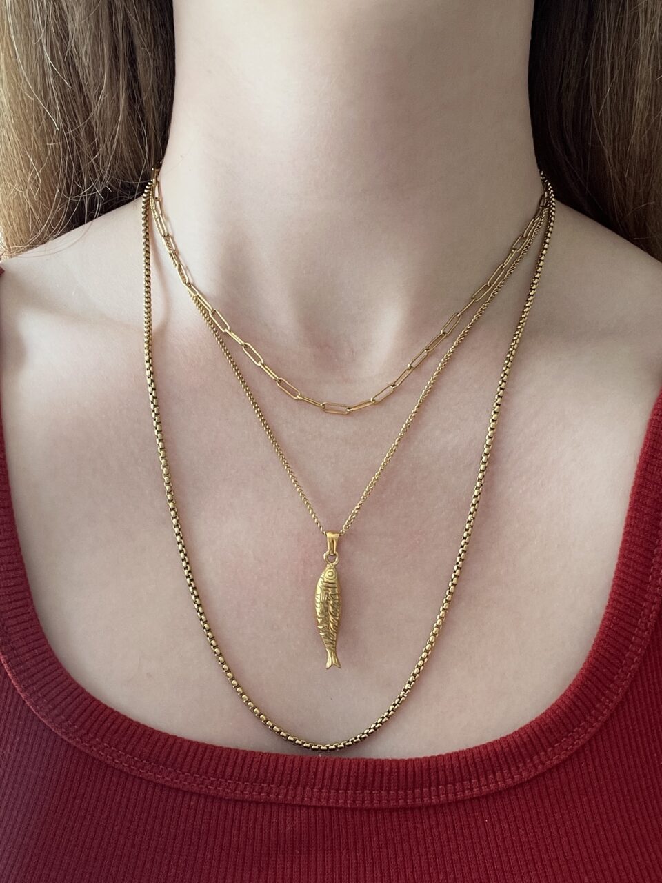 סט שרשראות שיק